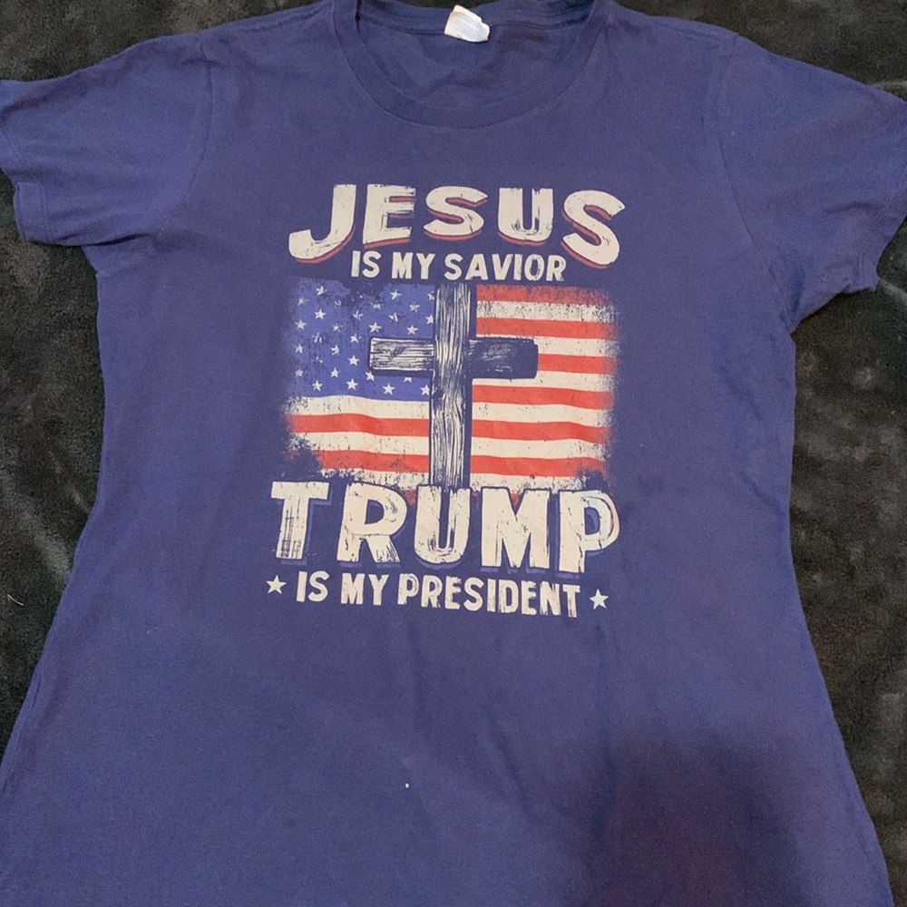 Blue Trump T shirt